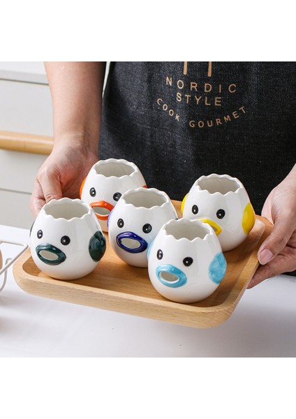 Mavi Yaratıcı Yumurta Beyaz Protein Skimmer Kolay Ayırma Seramik Ev Ayırıcı Kolay Temiz Içi Boş Oyma Tasarım Ev Aletleri (Yurt Dışından) modelleri