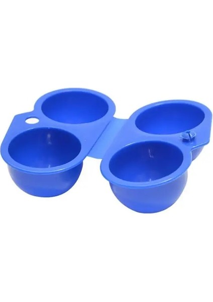 Mavi Plastik Yumurta Tutucu Anti-Basınç Çevre Koruma Abs Mavi Mutfak Yumurta Tutucu Açık Katlanabilir Anti-Kırık 11.57CM (Yurt Dışından)