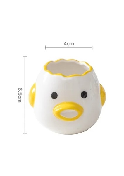 Stil 1 Yumurta Beyaz Ayırıcı Sevimli Tavuk Seramik Yumurta Sarısı Protein Ayırıcı Yumurta Filtresi Mutfak Aletleri Pişirme Aksesuarları Yumurta Tutucu (Yurt Dışından)