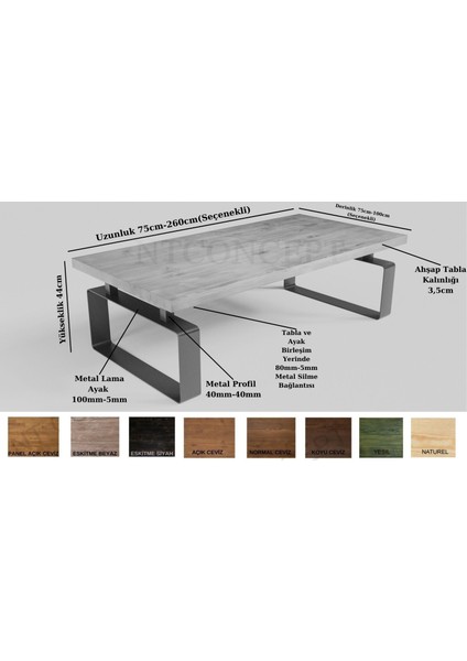 Mone Masif Ahşap Sehpa fiyatları