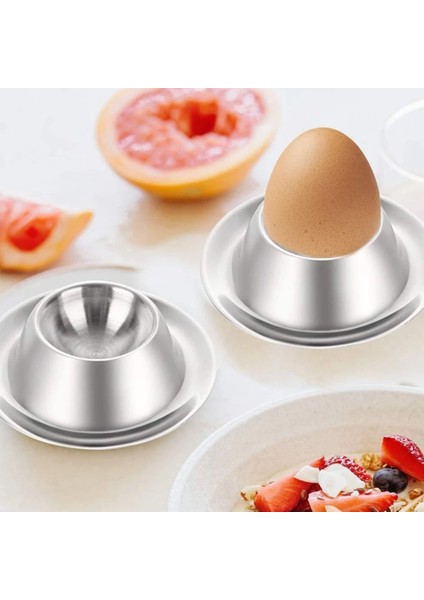 1 Adet Yumurtalık Yumurta Tepsisi Paslanmaz Çelik Yumuşak Haşlanmış Yumurta Bardak Tutucu Standı Bulaşık Makinesinde Yıkanabilir Yumurta Araçları Mutfak Aletleri (Yurt Dışından) fırsatları