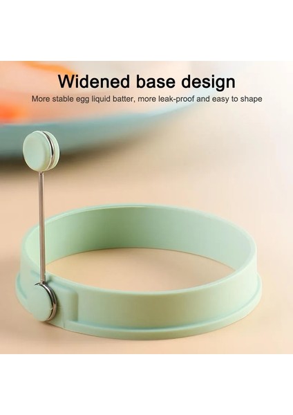 Pembe Kalp Şekli Isı Direnci Omlet Kalıp Saplı Yumurta Gözleme Dıy Aracı Silikon/paslanmaz Çelik Bakeware Mutfak Malzemeleri (Yurt Dışından) modelleri