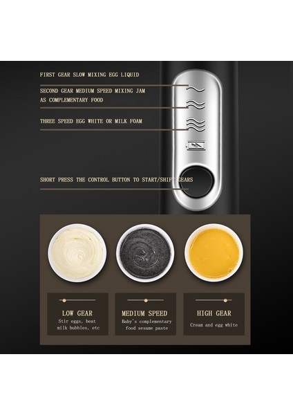 4 Adet Klasik Siyah Elektrikli Süt Köpürtücü Blender Kablosuz Kahve Çırpma Mikser El Yumurta Çırpıcı Cappuccino Frother Mikser USB Taşınabilir Mutfak Aletleri (Yurt Dışından)