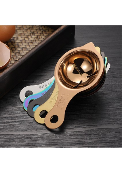 Stil 4 304 Paslanmaz Çelik Yumurta Beyazı Yumurta Sarısı Ayırıcı Ev Pişirme Yumurta Sıvı Filtresi Yumurta Ayırma Artefakt Mutfak Aracı 1 Adet (Yurt Dışından) modelleri