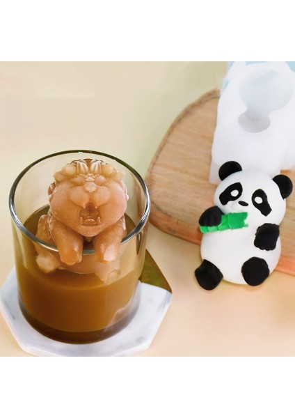 C Bambu Panda Silikon Buz Kalıp Şeftali Kedi Hugs Buz Küpü Kalıp Peynir Sopa Kalıp Popsicles Buz Yapımcısı Kalıp Ev Dondurma Aracı (Yurt Dışından) modelleri