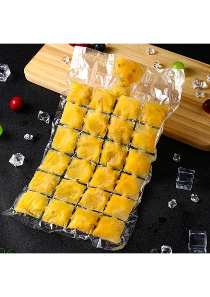 10 Adet 10-30 Adet Tek Kullanımlık Buz Küpü Kalıp 24 Izgaralar Kendinden Mühürlü Buz Küpü Tepsi Plastik Buz Küpü Çanta Enjeksiyon Kokteyl Dıy Buz Yapım Makinesi (Yurt Dışından) modelleri