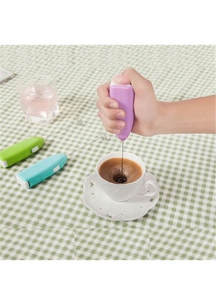 Pembe Elektrikli El Ev Mutfak Yumurta Çırpıcı Mini Paslanmaz Çelik Yumurta Kahve Süt Çay Karıştırıcı Krem Karıştırma Kadar Yendi (Yurt Dışından)