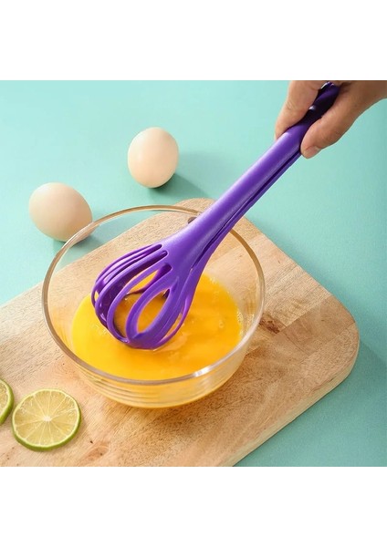 Siyah Çok Fonksiyonlu Yumurta Çırpıcı Yumurta Süt Çırpma Makarna Maşası Yiyecek Klipleri Mikser Manuel Karıştırıcı Mutfak Krem Fırında Aracı Mutfak Aksesuarı (Yurt Dışından) modelleri