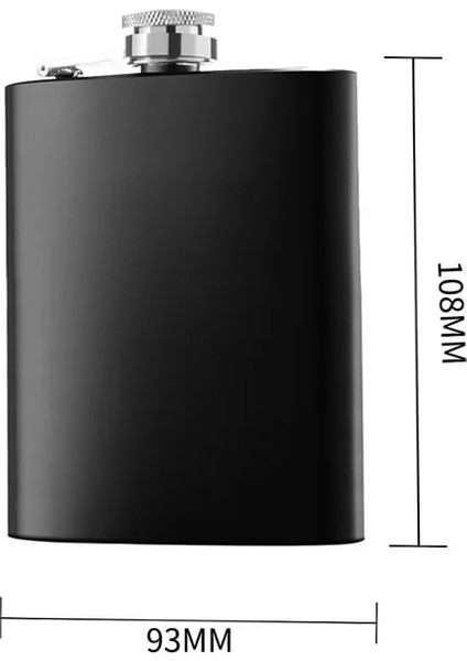 7 Oz Siyah Açık Paslanmaz Çelik Cep Şişesi Siyah Viski Şarap Pot Alkol Drinkin Cep Şişe Şişesi Içici Seyahat Kamp Için Drinkware (Yurt Dışından) fiyatları
