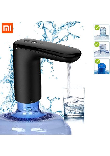 Beyaz Xiaomi Taşınabilir Su Sebili USB Şarj Edilebilir Su Sebili Ev Tam Otomatik Mini Varil Su Sebili (Yurt Dışından) fiyatları