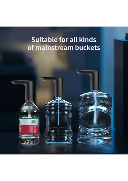 Beyaz Xiaomi Taşınabilir Su Sebili USB Şarj Edilebilir Su Sebili Ev Tam Otomatik Mini Varil Su Sebili (Yurt Dışından) indirimleri