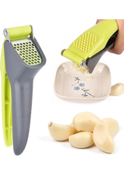 01 Paslanmaz Çelik Sarımsak Presi Kırıcı Çok Fonksiyonlu El Zencefil Sarımsak Kıyma Ev Pişirme Sebze Sıkacağı Ezici Aletler (Yurt Dışından) fiyatları