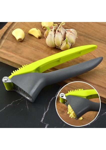 01 Paslanmaz Çelik Sarımsak Presi Kırıcı Çok Fonksiyonlu El Zencefil Sarımsak Kıyma Ev Pişirme Sebze Sıkacağı Ezici Aletler (Yurt Dışından) indirimleri