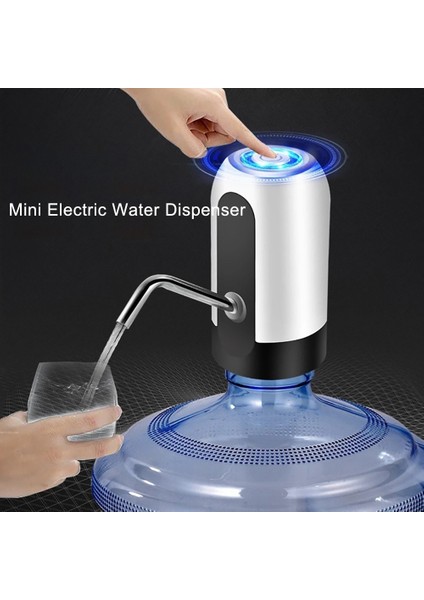 Beyaz Ev Aletleri Su Şişesi Pompası Mini Namlulu Su Elektrikli Pompa USB Şarj Otomatik Taşınabilir Su Sebili Içecek Sebili (Yurt Dışından) modelleri