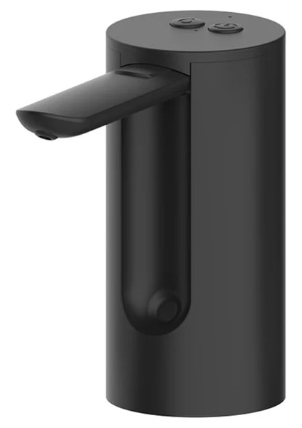 1200 Mah Siyah Mini Namlulu Su Elektrikli Pompa USB Şarj Içme Suyu Şişesi Pompası Dağıtıcı Dokunmatik Operasyon Ev Kamp Için Çok Amaçlı (Yurt Dışından)