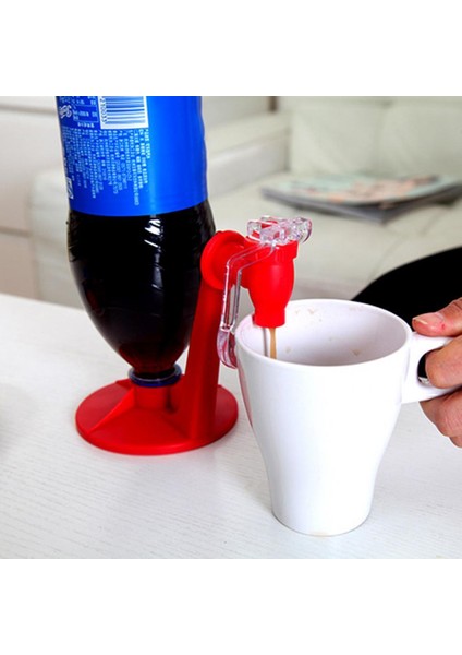1 Adet Koruyucu Soda Içecek Dağıtıcı Yaratıcı Otomatik Içecek Dağıtıcı Şişe Kola Baş Aşağı Içme Aracı Mutfak Aksesuarları (Yurt Dışından)