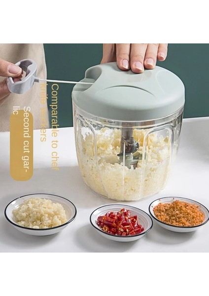 900 ml Pembe 900/500 ml Sarımsak Kıyıcı Manuel Döndür Sebze Kesici Kıyıcı Dilimleme Meyve Sarımsak Kırıcı Mutfak Gadget Karıştırıcılar Kıyma Makinesi (Yurt Dışından) fırsatları