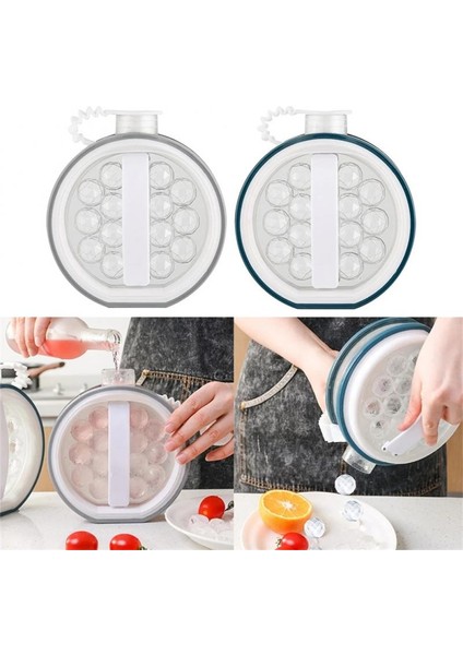 D01 Buz Topu Makinesi Su Isıtıcısı Yaratıcı Buz Küpü Tepsi Kalıp 2 In 1 Mutfak Bar Aksesuarları Açık Araçlar Çok Fonksiyonlu Konteyner Pot (Yurt Dışından) fiyatları