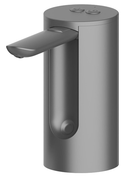 1200 Mah Gri Içme Çeşmesi Taşınabilir Mini Namlulu Su Elektrikli Pompa USB Şarj Otomatik Dokunmatik Operasyon Ev Kamp Için Çok Amaçlı (Yurt Dışından)