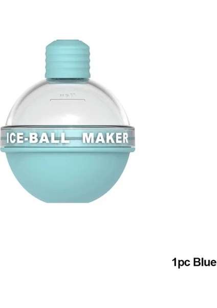 A-Blue Yaratıcı Buz Topu Kalıp Viski Küresel Buz Küpü Ampuller Buz Kalıp Gıda Sınıfı Silikon Buz Küpü Topu Makinesi Kalıp Bar Araçları (Yurt Dışından) fiyatları