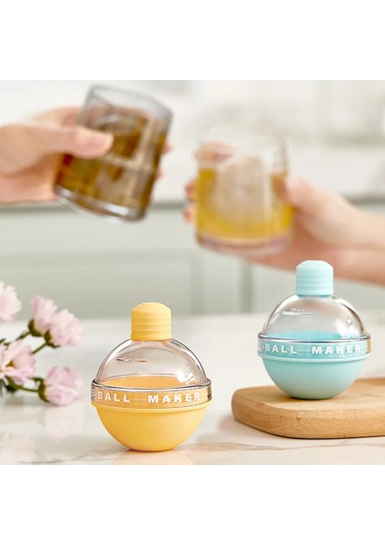 A-Blue Yaratıcı Buz Topu Kalıp Viski Küresel Buz Küpü Ampuller Buz Kalıp Gıda Sınıfı Silikon Buz Küpü Topu Makinesi Kalıp Bar Araçları (Yurt Dışından) modelleri