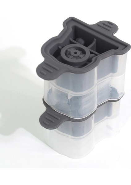 2 Adet 1 Adet Buz Küpü Makinesi Bulldog Vorm Thuis Vormen Grote Kubus Bar Silikon Kalıp Küre Parti Içecek Geesten Viski Stapelbaar Vriezer (Yurt Dışından) indirimleri