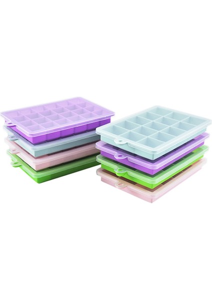 Yeşil Ice Cube Maker Silikonlar Kalıp Petek Buz Küpü Tepsi Magnum Silikon Kalıp Viski Kokteyl LDY105 Için Gıda Sınıfı Kalıp Formları (Yurt Dışından)