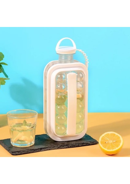 Sarı 2022 Buz Topu Makinesi Su Isıtıcısı Mutfak Bar Aksesuarları Araçlar Yaratıcı Buz Küpü Kalıp 2 In 1 Çok Fonksiyonlu Konteyner Pot Yeni (Yurt Dışından) fırsatları