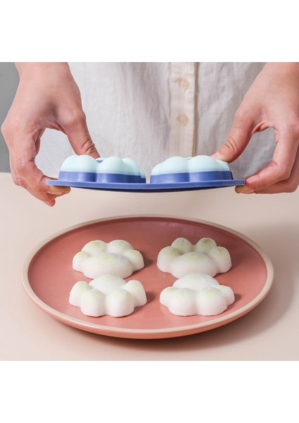 Mavi Silikon Sevimli Kedi Paw Dondurma Kalıp Dıy Kalıp Buz Küpü Tepsi Makinesi Çikolata Tatlı Aksesuarları Buz Kalıbı (Yurt Dışından) modelleri