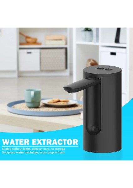 1200 Mah Gri Içme Çeşmesi Taşınabilir Mini Namlulu Su Elektrikli Pompa USB Şarj Otomatik Dokunmatik Operasyon Ev Kamp Için Çok Amaçlı (Yurt Dışından) fırsatları