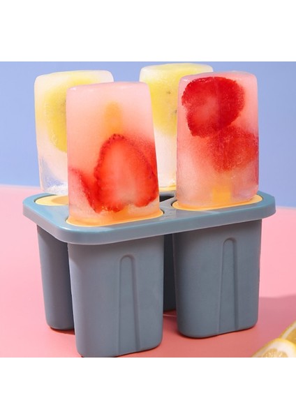 1 Adet Kafatası Kalıp Dondurma Kalıbı 4 Buz Popsicle Kalıp Seti Popsicle Dondurma Kalıp Buz Tepsisi Diy Dondurma Sopa ile Yeniden Kullanılabilir Kawaii Mutfak Aracı (Yurt Dışından) fırsatları