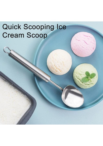 Gümüş Bulaşık Makinesinde Yıkanabilir Dondurma Kaşığı Yüksek Sertlik Dondurma Kaşığı Paslanmaz Çelik Ağır Hizmet Dondurma Kaşığı Yapışmaz Antifriz (Yurt Dışından) indirimleri