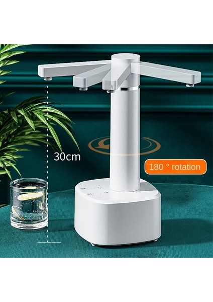 Siyah Ev Taşınabilir Masaüstü Elektrikli Su Sebili Şişe Namlulu Galon Pompa USB Şarj Otomatik Içme Suyu Makinesi Su Isıtıcısı (Yurt Dışından) fırsatları