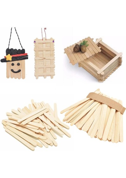50 Adet Renkli 93MM 50 Adet/grup Renkli Ahşap Dondurma Çubukları Doğal Ahşap Çocuklar Dondurma Çubukları Çocuklar Dıy El Sanatları Sanat Dondurma Lolly Kek Araçları (Yurt Dışından) fiyatları