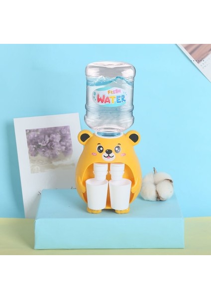 Sarı Ayı Yeni Mini Su Sebili Bebek Oyuncak Içme Suyu El Basın Su Şişesi Pompası Soğutucu Gerçekçi Sevimli Çocuk Cosplay Sahne (Yurt Dışından)