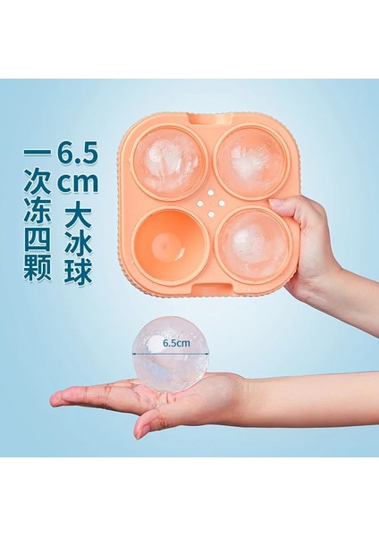 Beyaz 4 Izgara Buz Topu Büyük Maker Kalıpları Viski Küresel Kalıplar Gıda Sınıfı Silikon Tepsi Yaratıcı Ev Yapımı Artifac Mutfak Aletleri (Yurt Dışından) fırsatları