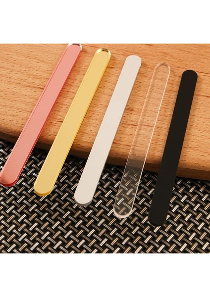 Gümüş 10 Adet Akrilik Dondurma Çubukları Dondurma Çubuğu Çocuklar Dıy Dondurma Çubukları El Sanatları Dondurma Çubuğu Kalıp 11.3x1 cm Dondurma Araçları (Yurt Dışından) indirimleri