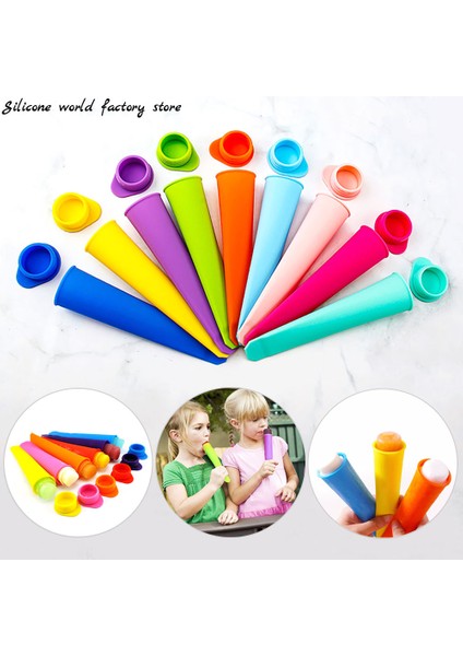 Yeşil Silikon Dünya Yaz Dondurma Makinesi Lolly Kalıp Dıy Gıda Sınıfı Silikon Dondurma Kalıp Buz Lolly Buz Küpü Kalıp Mutfak Aletleri (Yurt Dışından) fiyatları