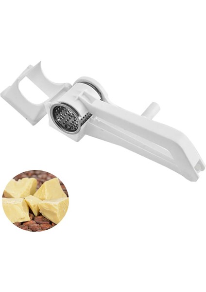 Beyaz Çok Amaçlı Döner Peynir Sebze Rende Çikolata Fındık Zencefil El Krank Dilimleme Mini Dıy Mutfak Aracı (Yurt Dışından)