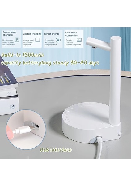 Masaüstü Tipi Değil Tip-C Elektrikli Su Sebili Pompası Otomatik Su Şişesi Pompası Dispenseri Masaüstü Dispenser Şişesi Namlulu Galon Pompa Anahtarı (Yurt Dışından) fırsatları