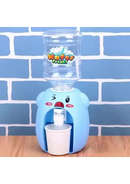 Piglet Mavi Mini Su Sebili Içme Çeşmesi Mutfak Oyuncak Çocuklar Için Hediye Çocuk Karikatür Su Suyu Süt Içme Çeşmesi Oyuncak (Yurt Dışından)