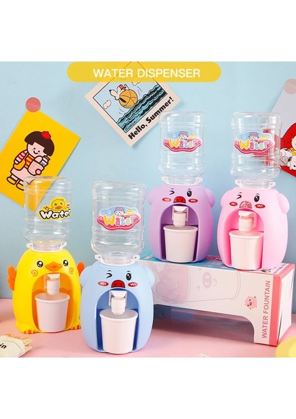 Piglet Mavi Mini Su Sebili Içme Çeşmesi Mutfak Oyuncak Çocuklar Için Hediye Çocuk Karikatür Su Suyu Süt Içme Çeşmesi Oyuncak (Yurt Dışından)