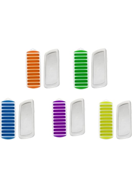 Mavi 10 Buz Küpü Tepsi Kalıp Silindir Buz Çubuğu Tepsi Kalıp Spor Su Şişesi Için (Yurt Dışından) fırsatları