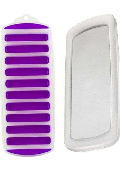 Mavi 10 Buz Küpü Tepsi Kalıp Silindir Buz Çubuğu Tepsi Kalıp Spor Su Şişesi Için (Yurt Dışından) indirimleri