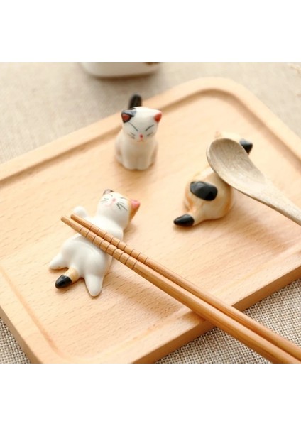 O-7 Pcs 6 Adet/takım Çubuklarını Yastık Çubuklarını Dinlenme Ev Dekorasyon Kedi Çubuklarını Çatal Tutucu Çubuklarını Tutucu Kaşık Tutucu (Yurt Dışından)