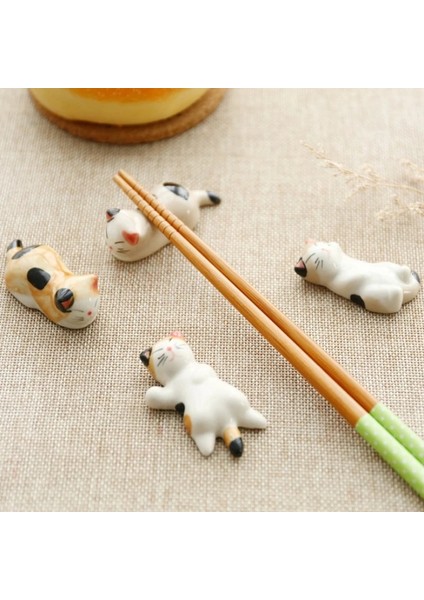 O-7 Pcs 6 Adet/takım Çubuklarını Yastık Çubuklarını Dinlenme Ev Dekorasyon Kedi Çubuklarını Çatal Tutucu Çubuklarını Tutucu Kaşık Tutucu (Yurt Dışından)
