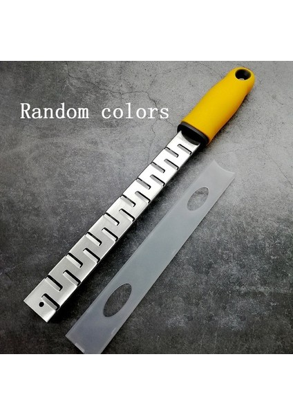 Büyük Dişler 1 Adet Paslanmaz Çelik Peynir Rendeler Meyve Sebze Kesicisi Mutfak Aracı Limon Peyniri Sebze Zester Rende Soyucu Dilimleme (Yurt Dışından)