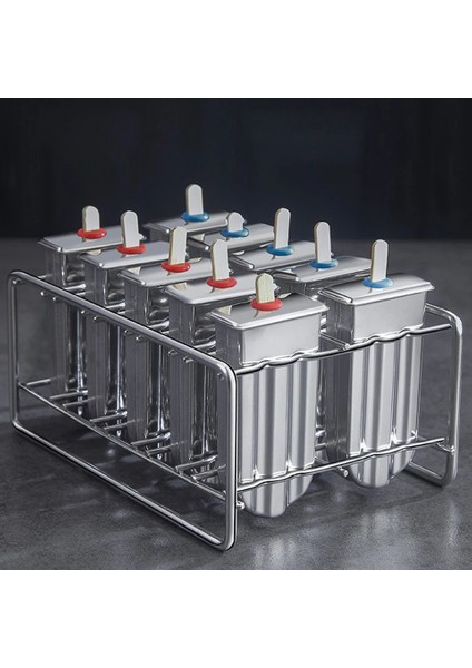 Trendy Yeni Stil 304 Paslanmaz Çelik Dondurma Kalıbı Çok Boyutlu Ev Yapımı Dondurma Popsicle Buz Küpü Kalıp (Yurt Dışından) modelleri