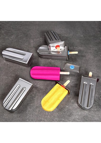 Trendy Yeni Stil 304 Paslanmaz Çelik Dondurma Kalıbı Çok Boyutlu Ev Yapımı Dondurma Popsicle Buz Küpü Kalıp (Yurt Dışından) indirimleri