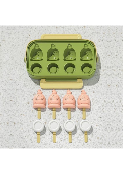 Yeşil Zaman Kazandıran Buz Makineleri Zaman Kazandıran Silikon Buz Tepsisi Taşınabilir Kalıp ve Kullanımı Kolay Yaz Içeceği Aksesuar Topu Için Saklama Kutusu (Yurt Dışından) fiyatları